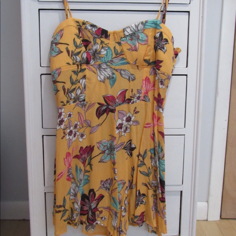 Floral Corset ROMPER